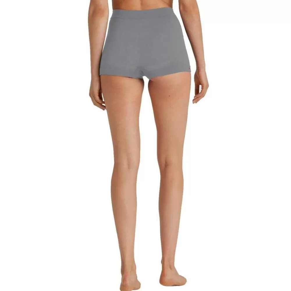 Falke Women's Underwear^Grey Wool Tech Light Boxer