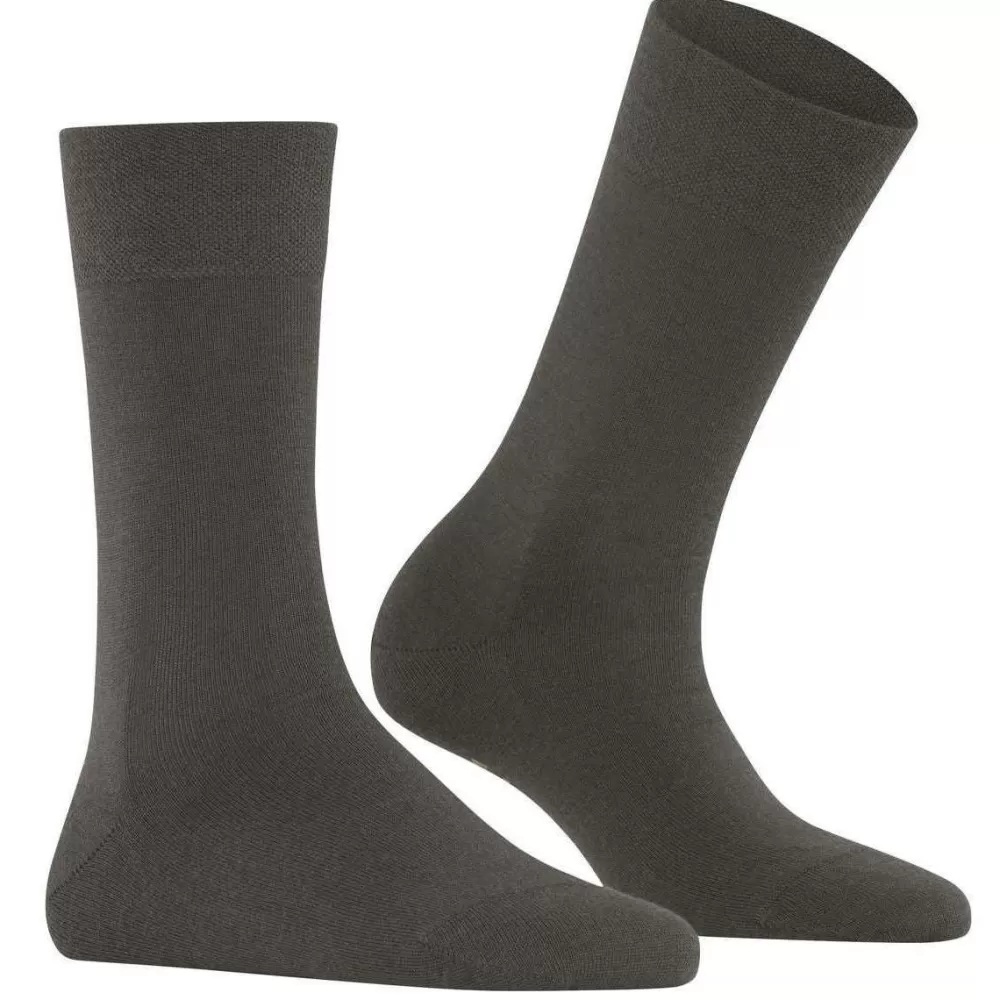 Falke Women's Socks^Khaki Sensitive Berlin Socks
