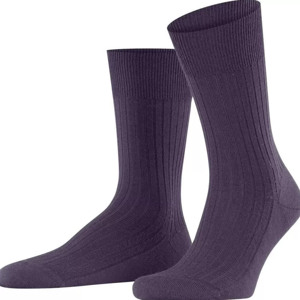 Falke Men's Socks^Lilac Bristol Pure Socks