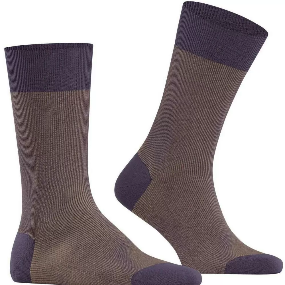 Falke Men's Socks^Lilac Fine Shadow Socks