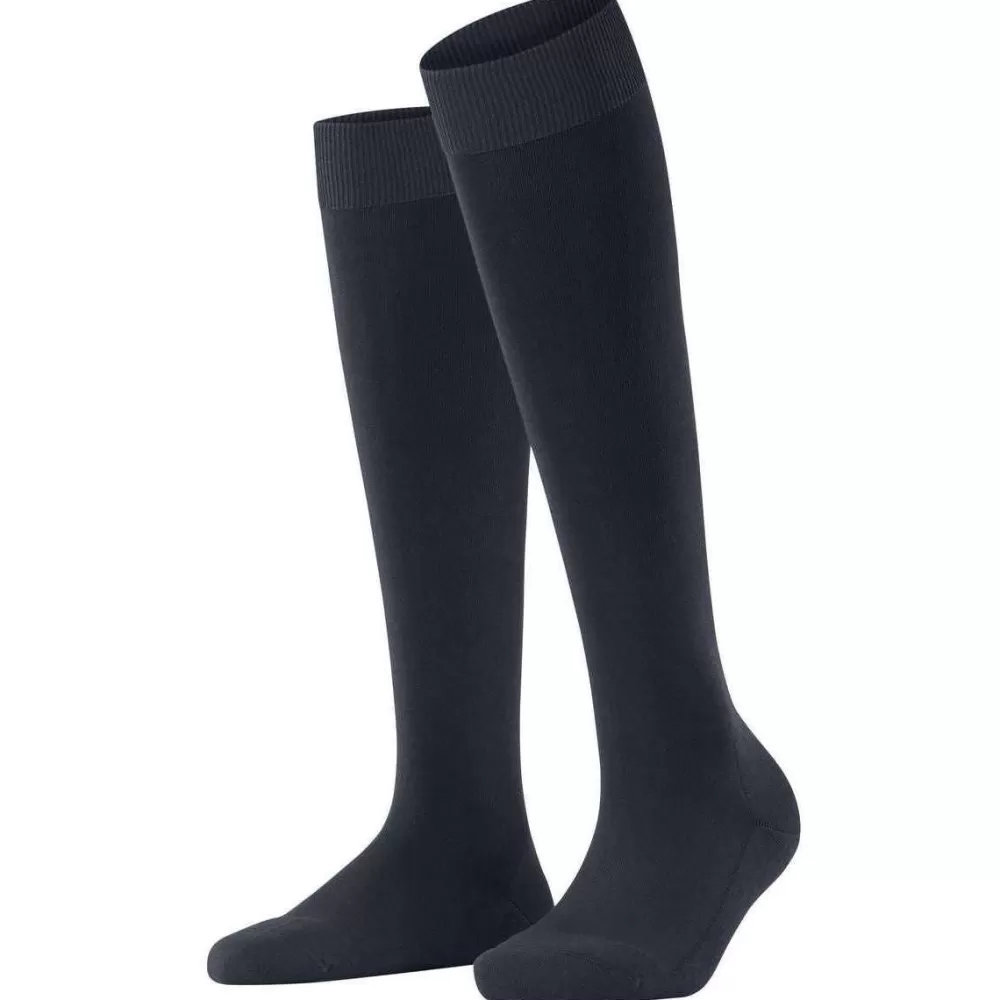 Falke Women's Socks^Navy Climawool Knee High Socks
