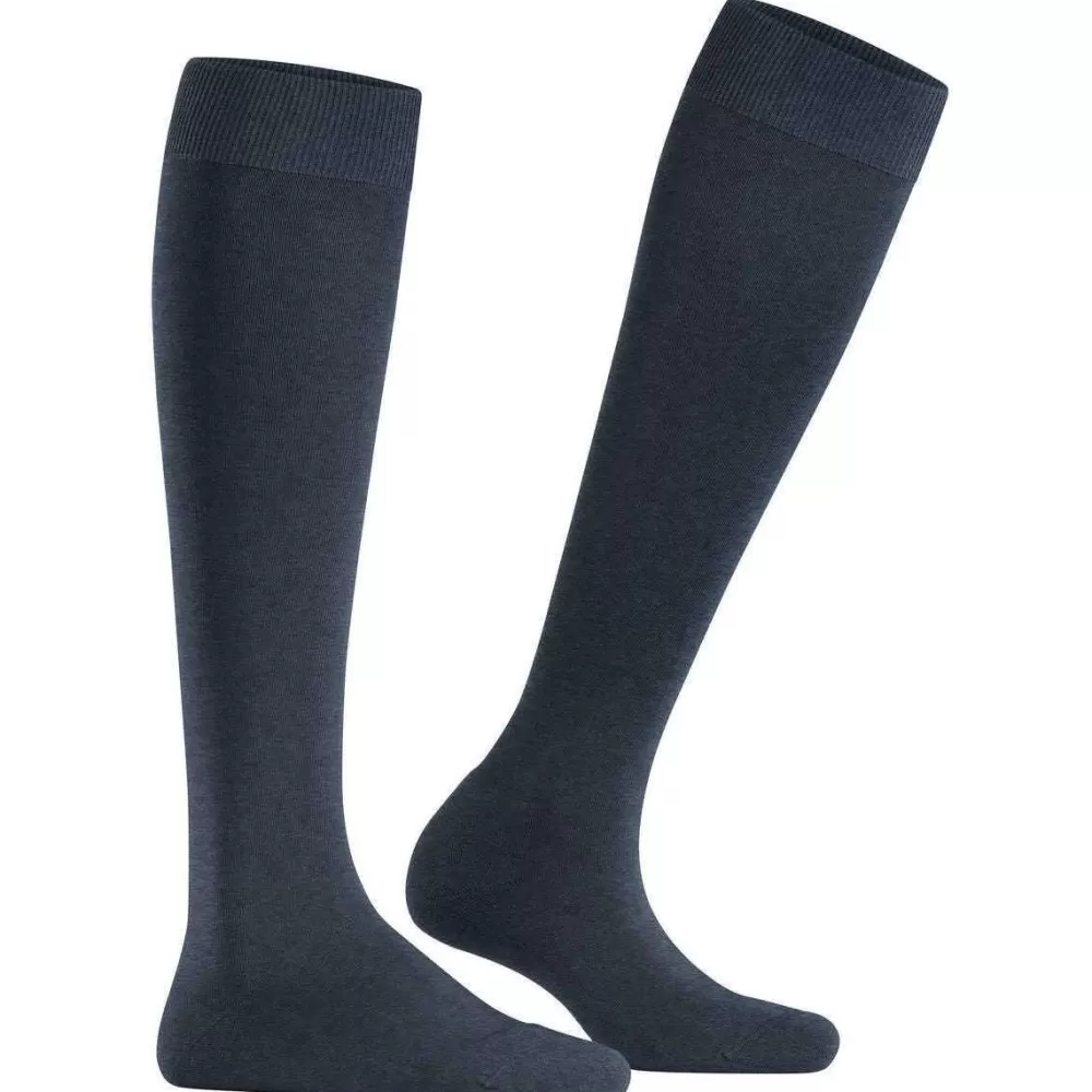 Falke Women's Socks^Navy Climawool Knee High Socks
