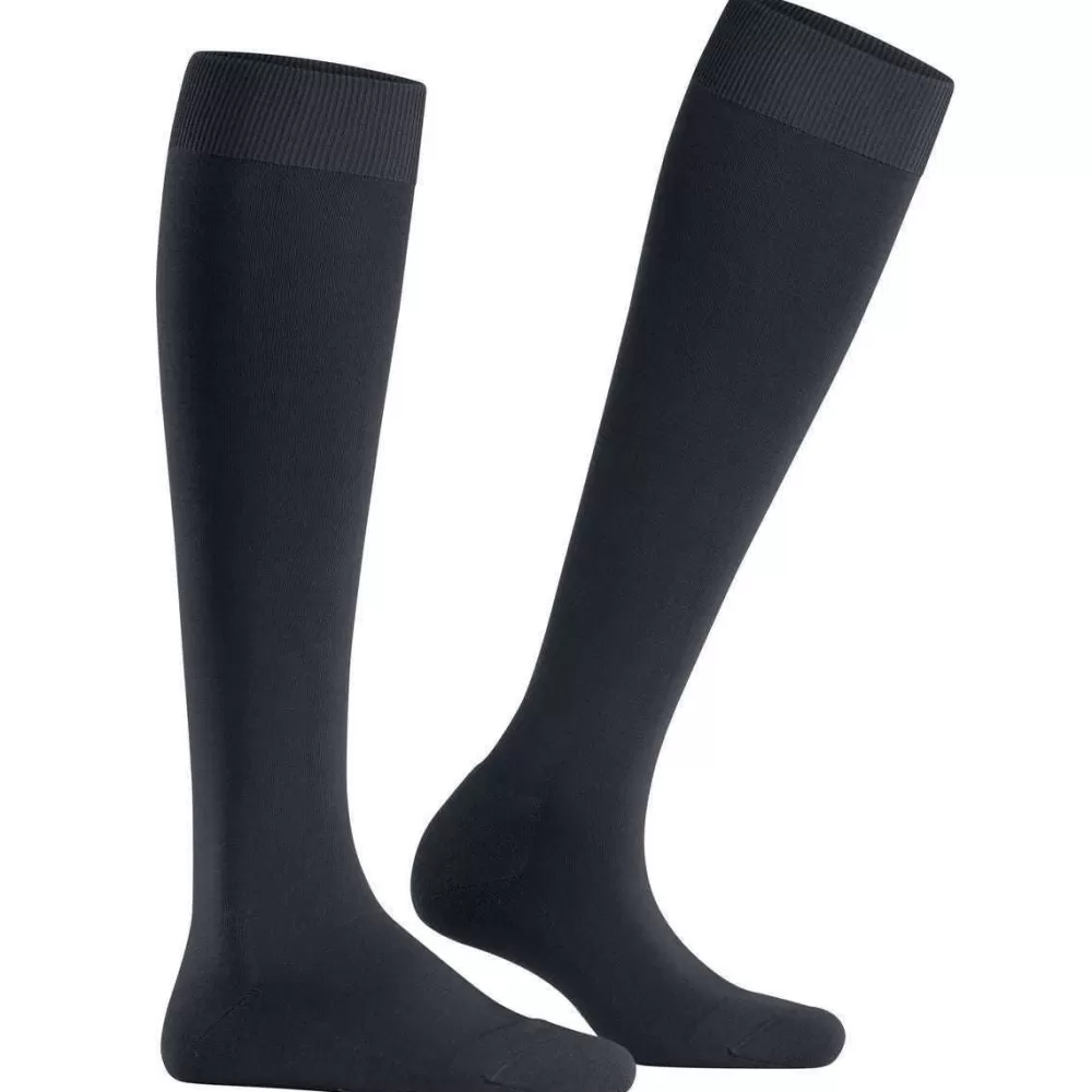 Falke Women's Socks^Navy Climawool Knee High Socks