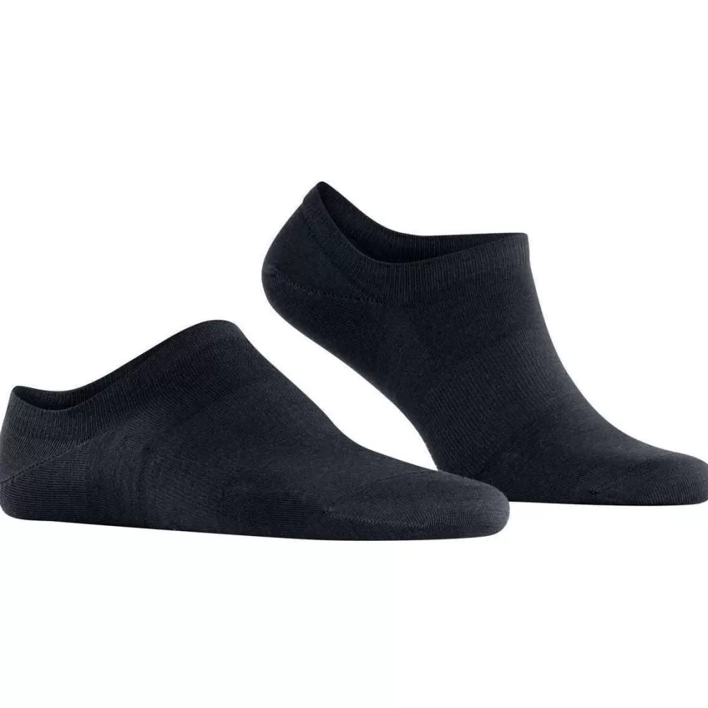 Falke Men's Socks^Navy Climawool No Show Socks