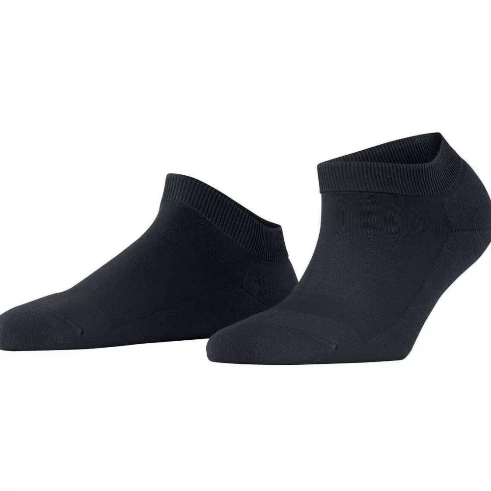 Falke Women's Socks^Navy Climawool Sneaker Socks