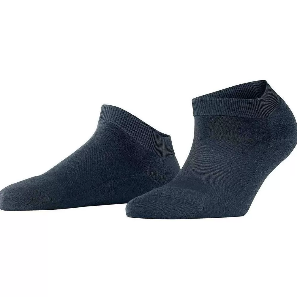 Falke Women's Socks^Navy Climawool Sneaker Socks