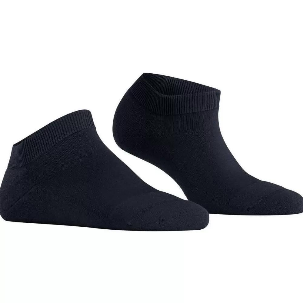 Falke Women's Socks^Navy Climawool Sneaker Socks