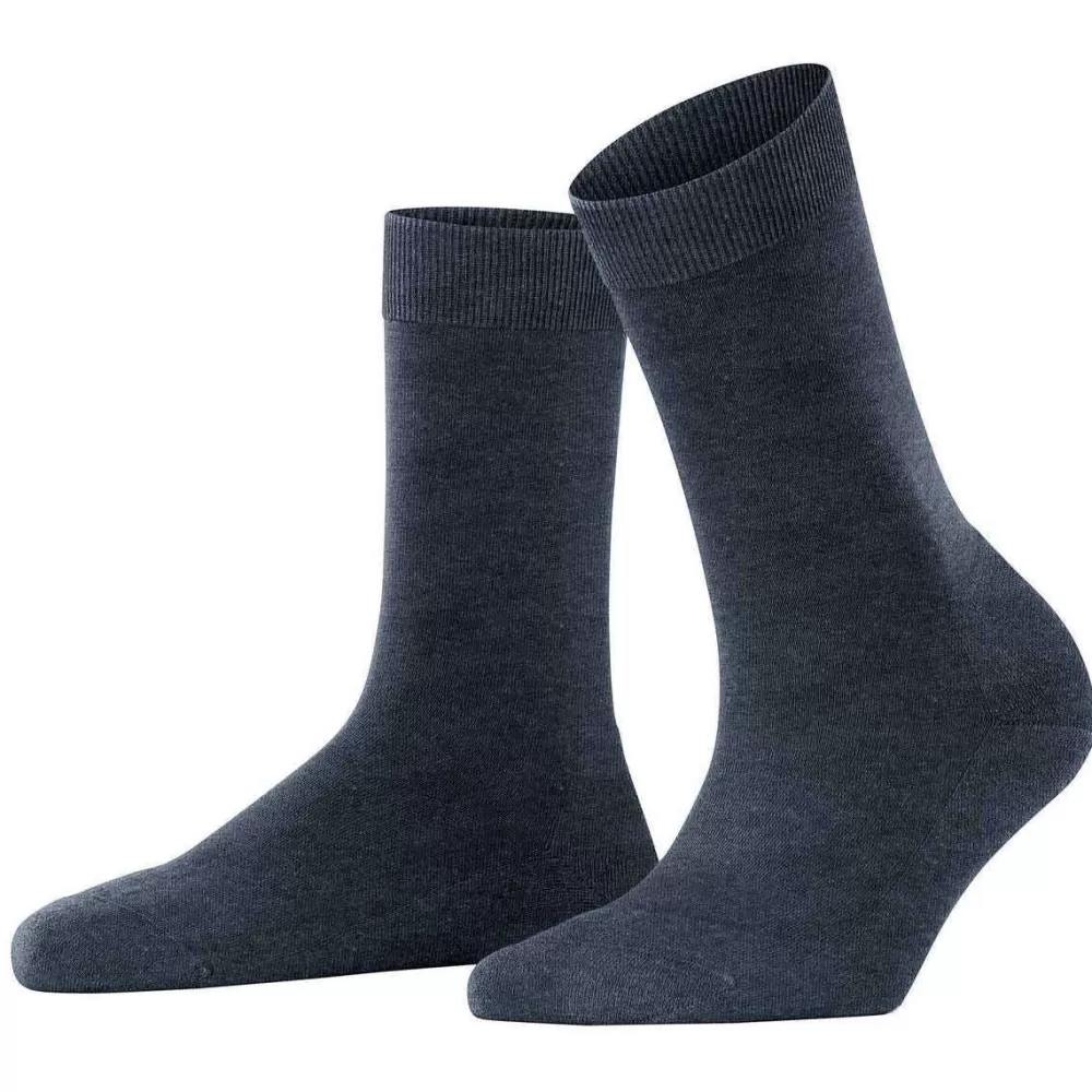 Falke Women's Socks^Navy Climawool Socks