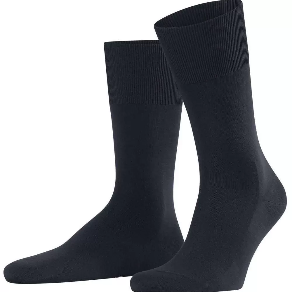Falke Men's Socks^Navy Climawool Socks