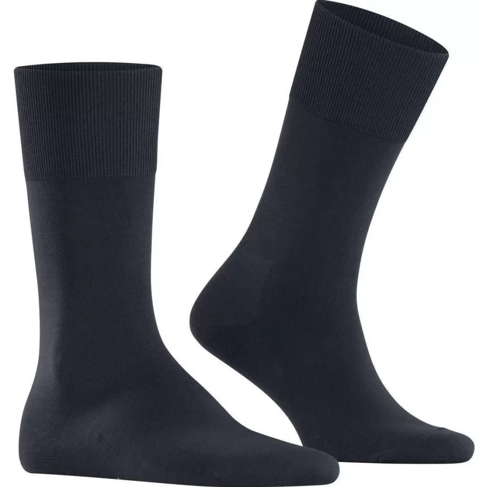 Falke Men's Socks^Navy Climawool Socks