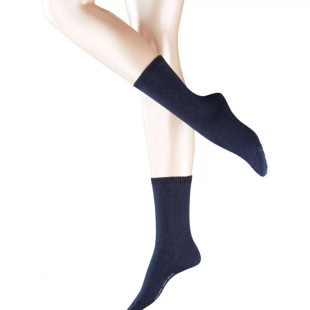 Falke Women's Socks^Navy Cosy Wool Socks