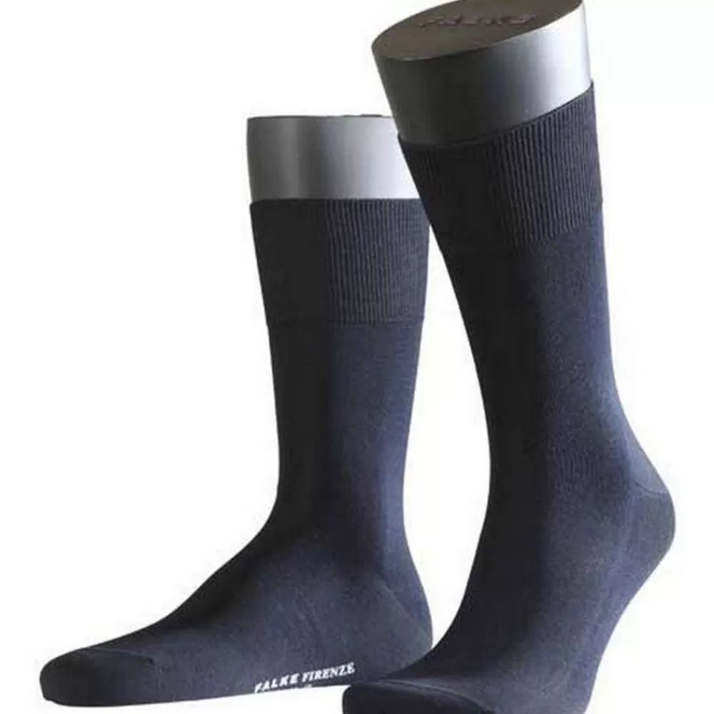 Falke Men's Socks^Navy Firenze Socks