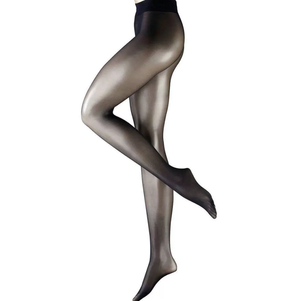 Falke Tights^Navy Matte Deluxe 20 Denier Transparent Matte Tights