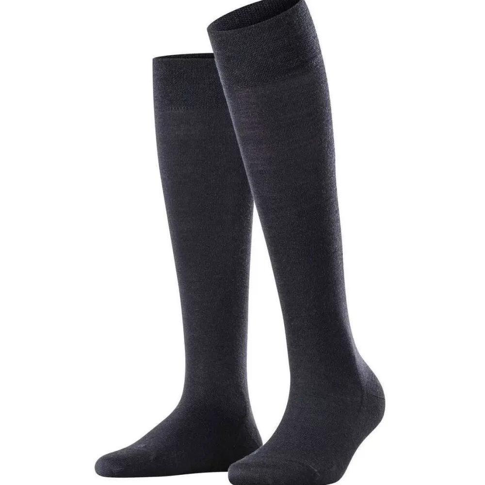 Falke Women's Socks^Navy Sensitive Berlin Knee High Socks