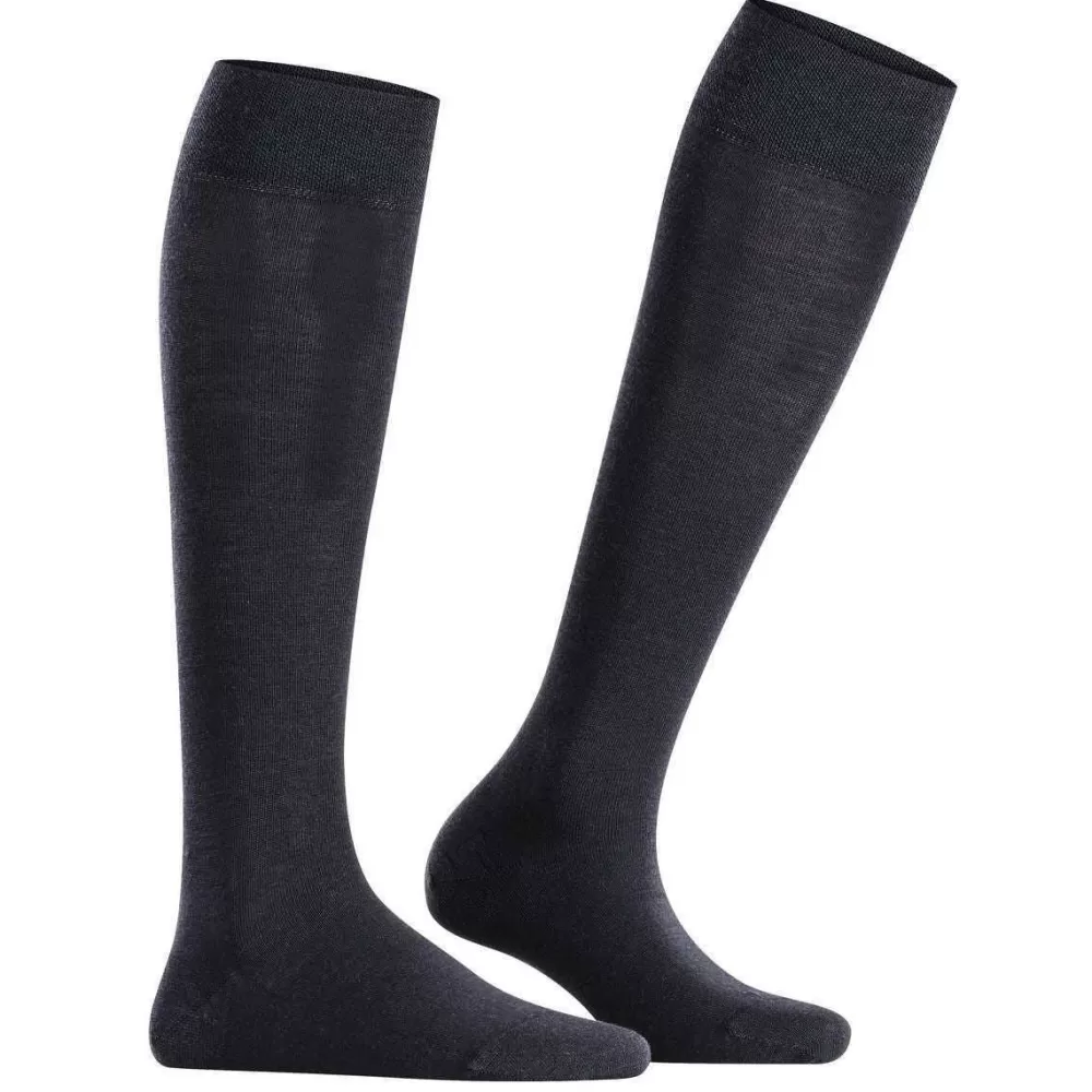 Falke Women's Socks^Navy Sensitive Berlin Knee High Socks