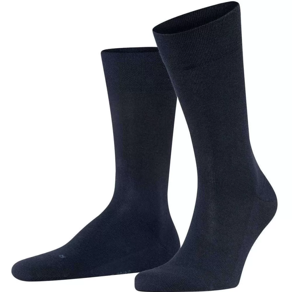 Falke Men's Socks^Navy Sensitive London Socks