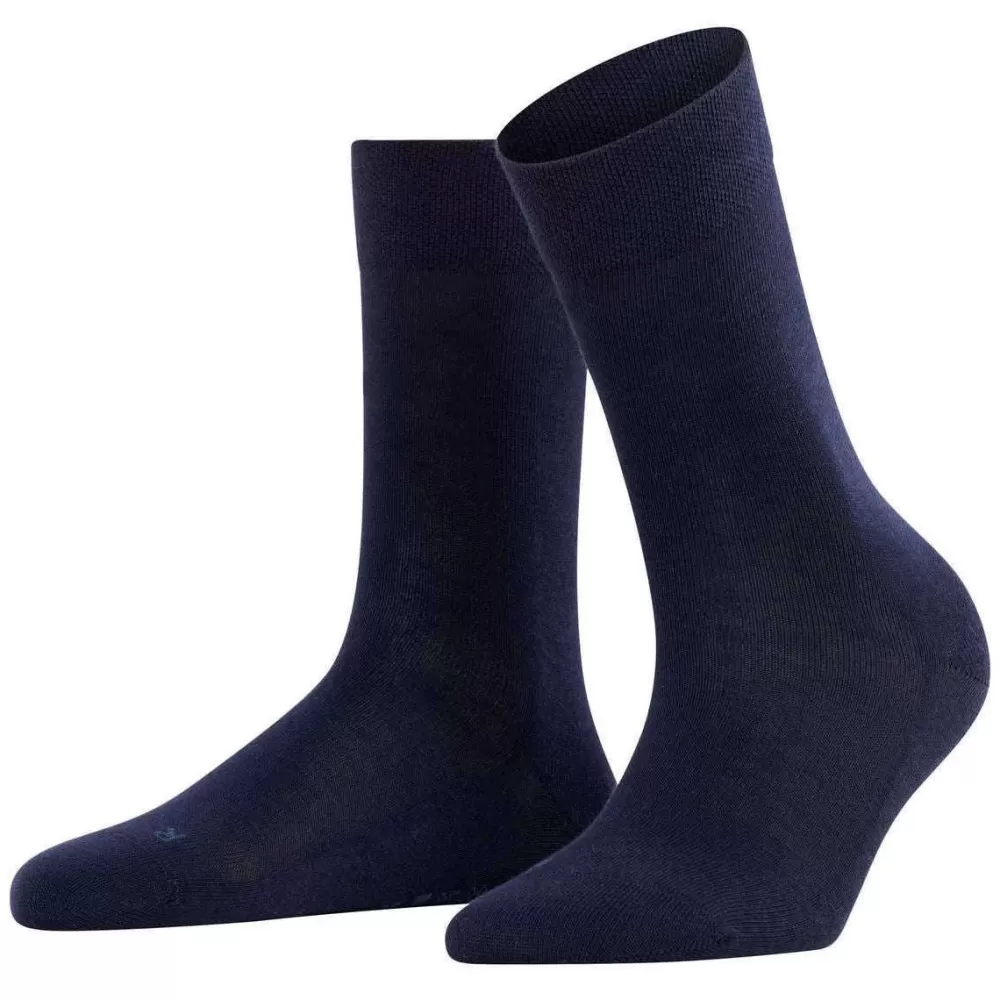 Falke Women's Socks^Navy Sensitive London Socks