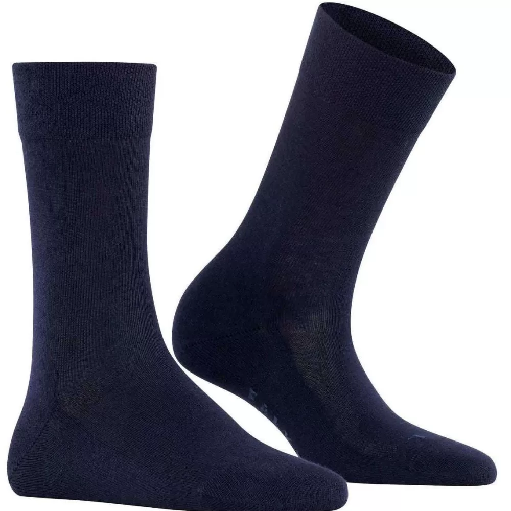 Falke Women's Socks^Navy Sensitive London Socks