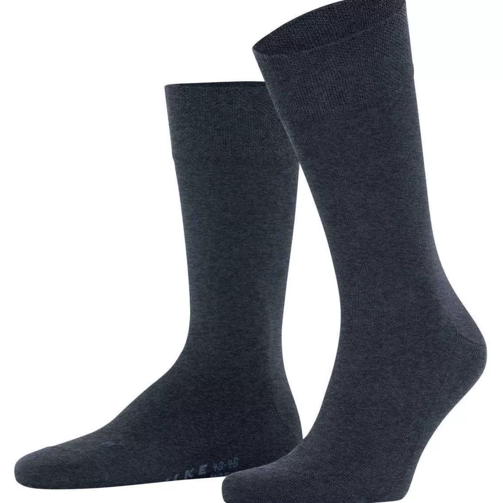 Falke Men's Socks^Navy Sensitive New York Socks