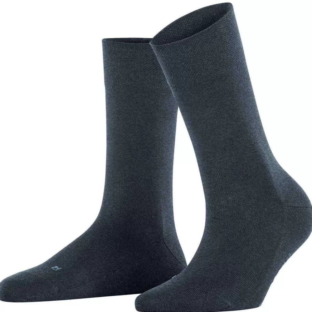 Falke Women's Socks^Navy Sensitive New York Socks