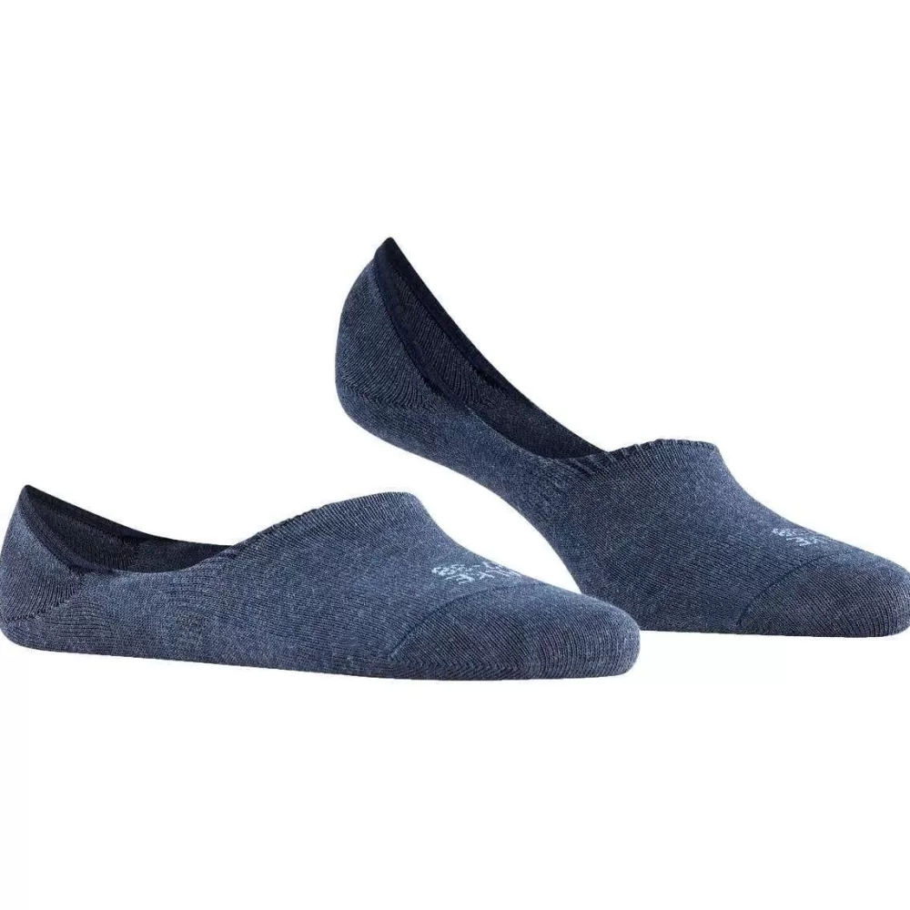 Falke Women's Socks^Navy Step High Cut No Show Socks