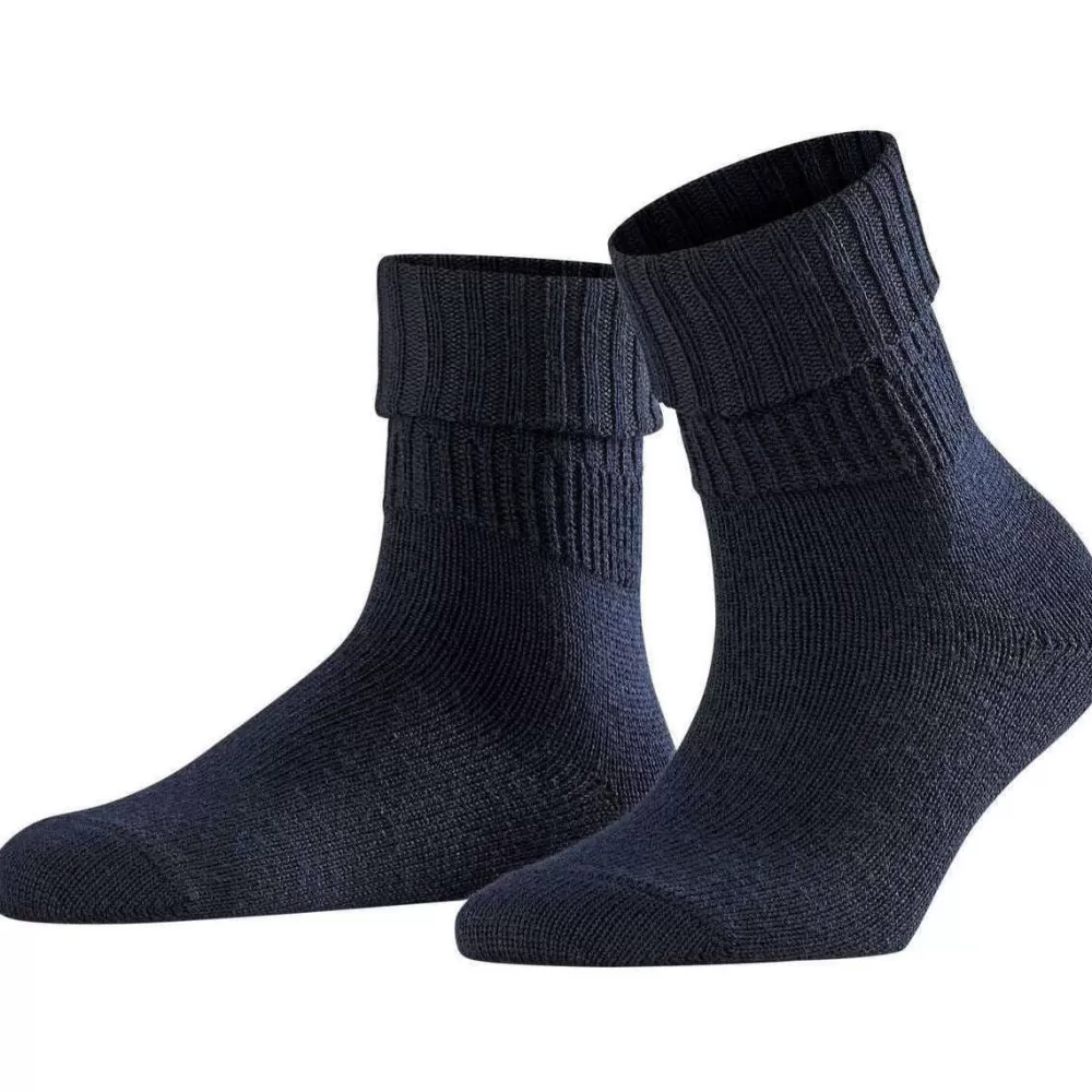 Falke Women's Socks^Navy Striggings Rib Socks