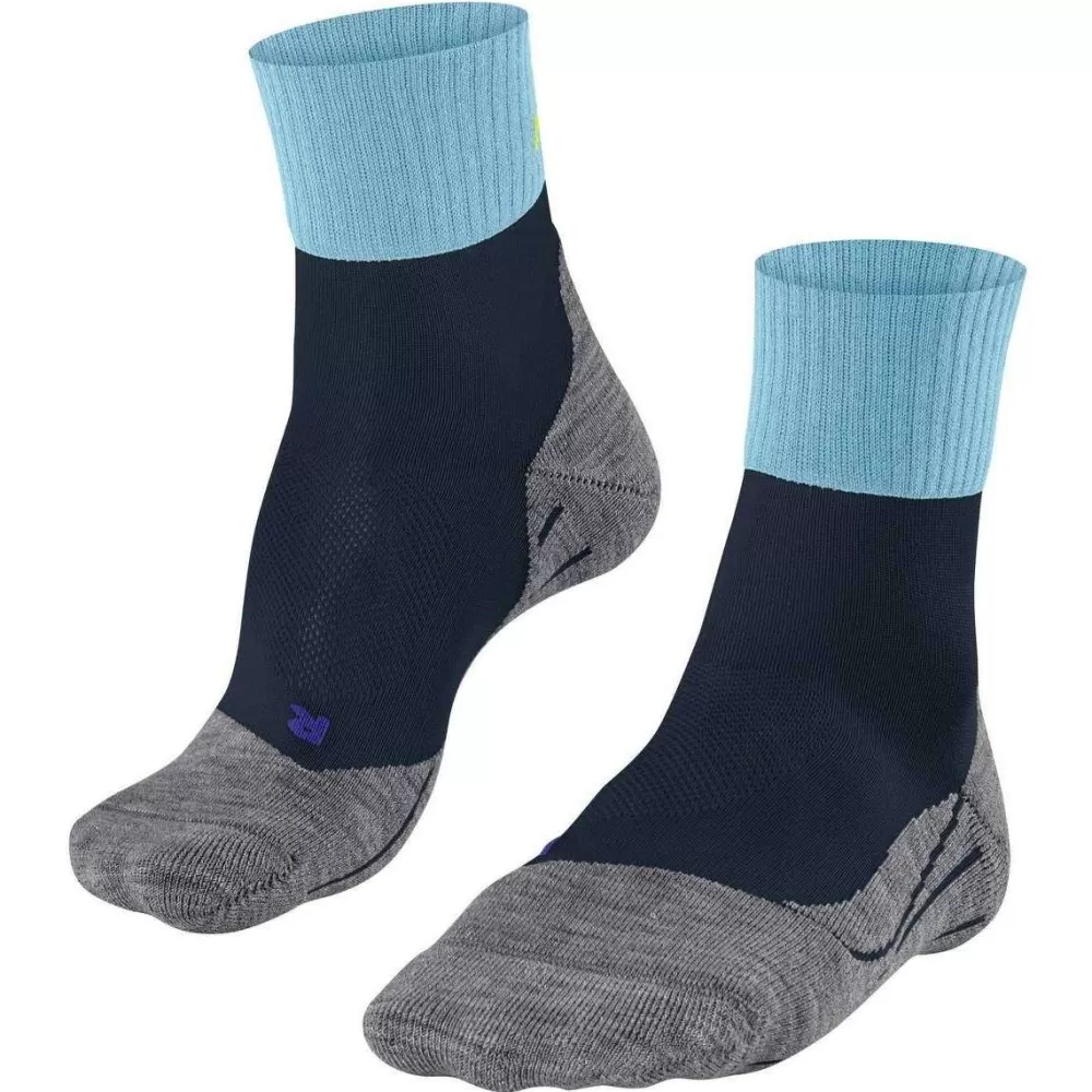 Falke Men's Socks^Navy Tk2 Explore Cool Short Socks