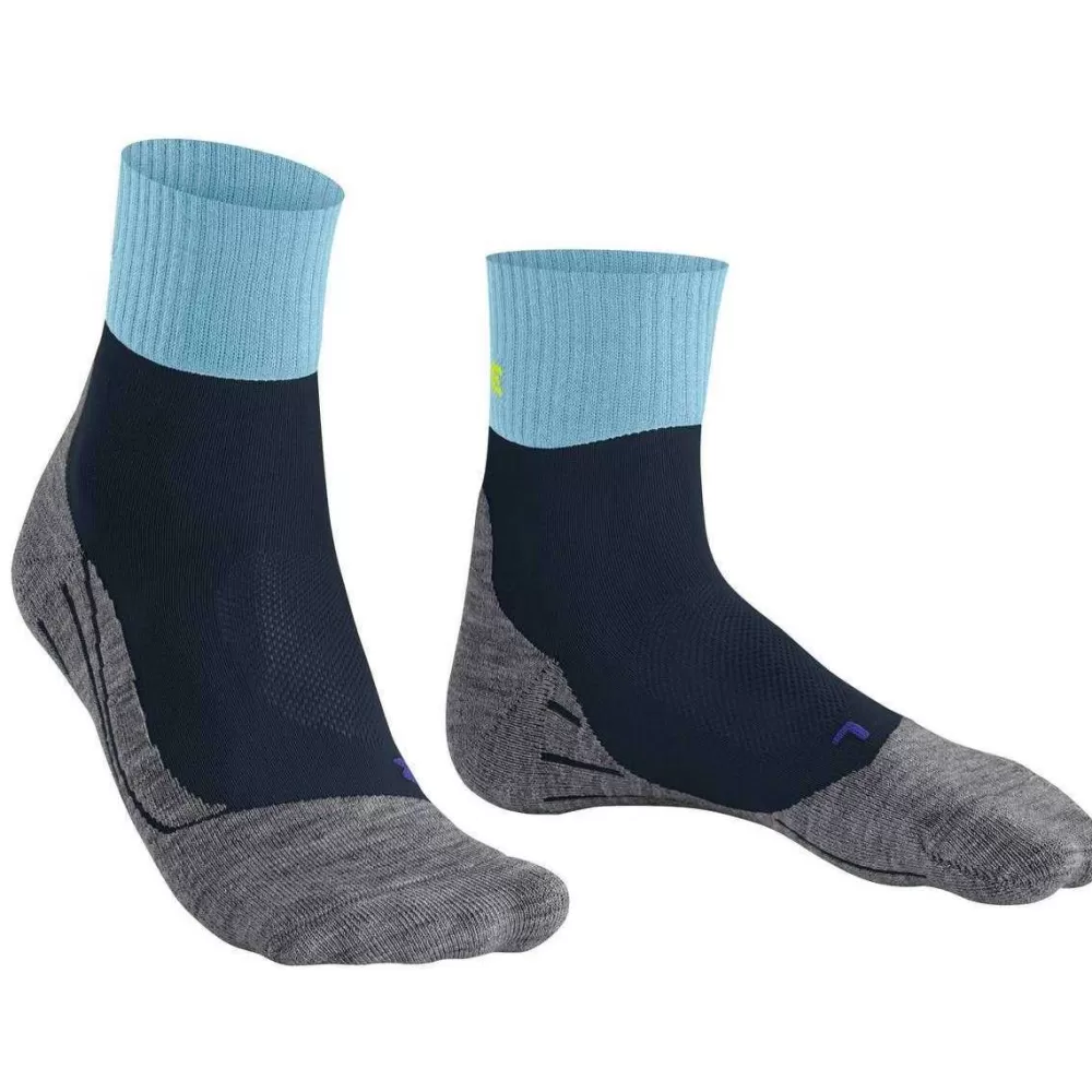 Falke Men's Socks^Navy Tk2 Explore Cool Short Socks