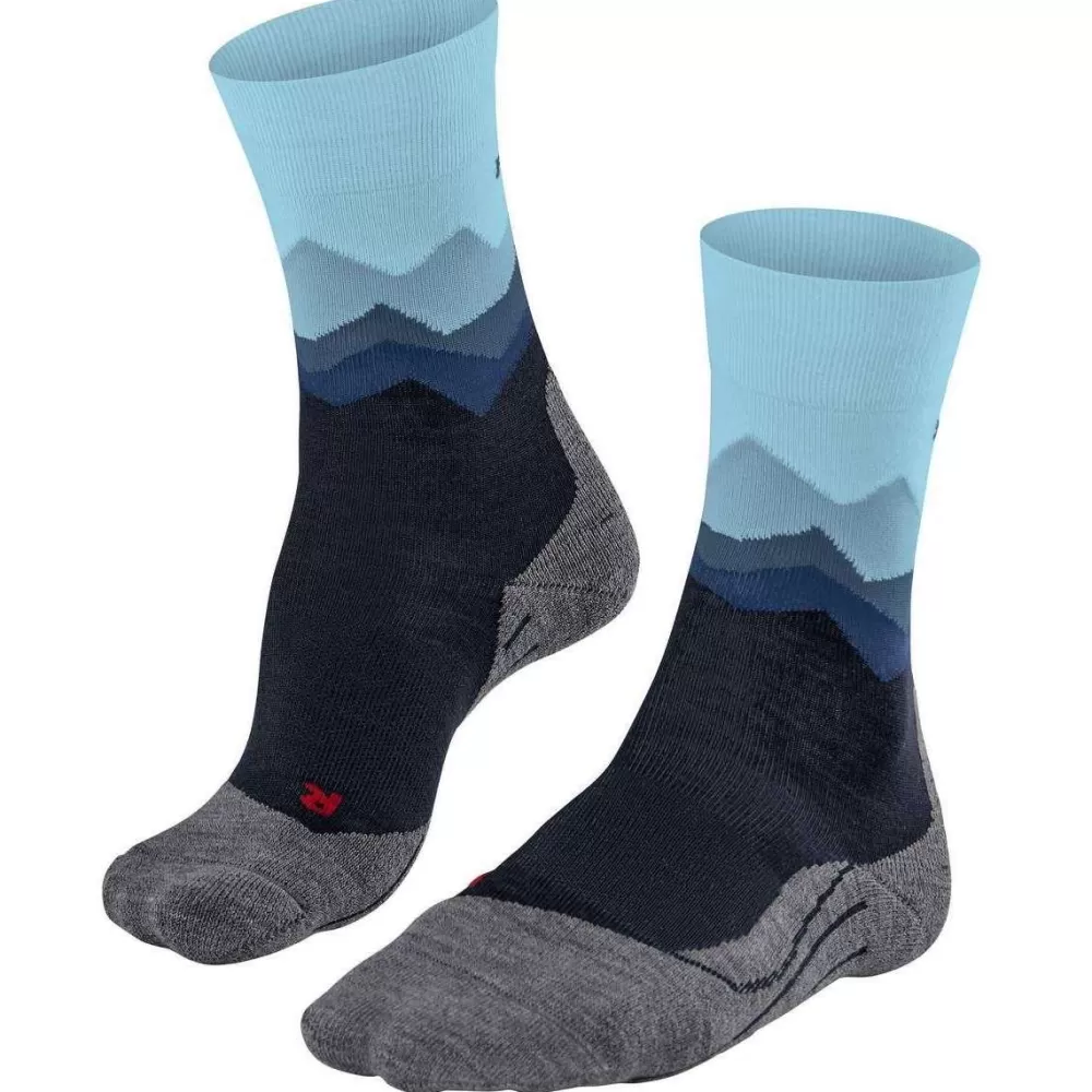 Falke Women's Socks^Navy Tk2 Explore Crest Socks