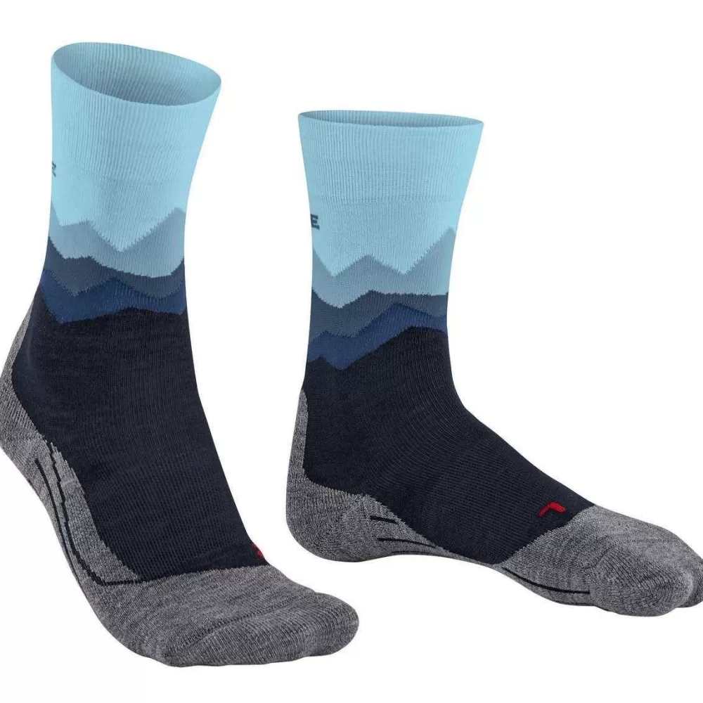 Falke Women's Socks^Navy Tk2 Explore Crest Socks