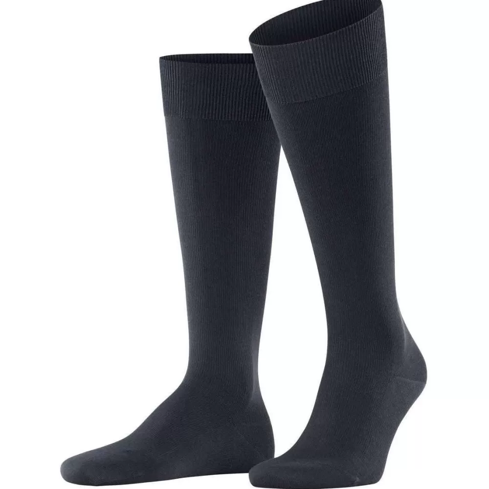 Falke Men's Socks^Navy Ultra Energizing W4 Knee High Socks
