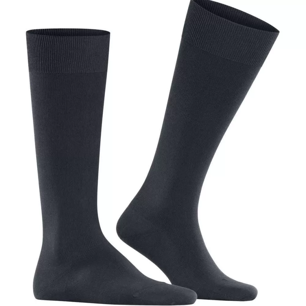 Falke Men's Socks^Navy Ultra Energizing W4 Knee High Socks