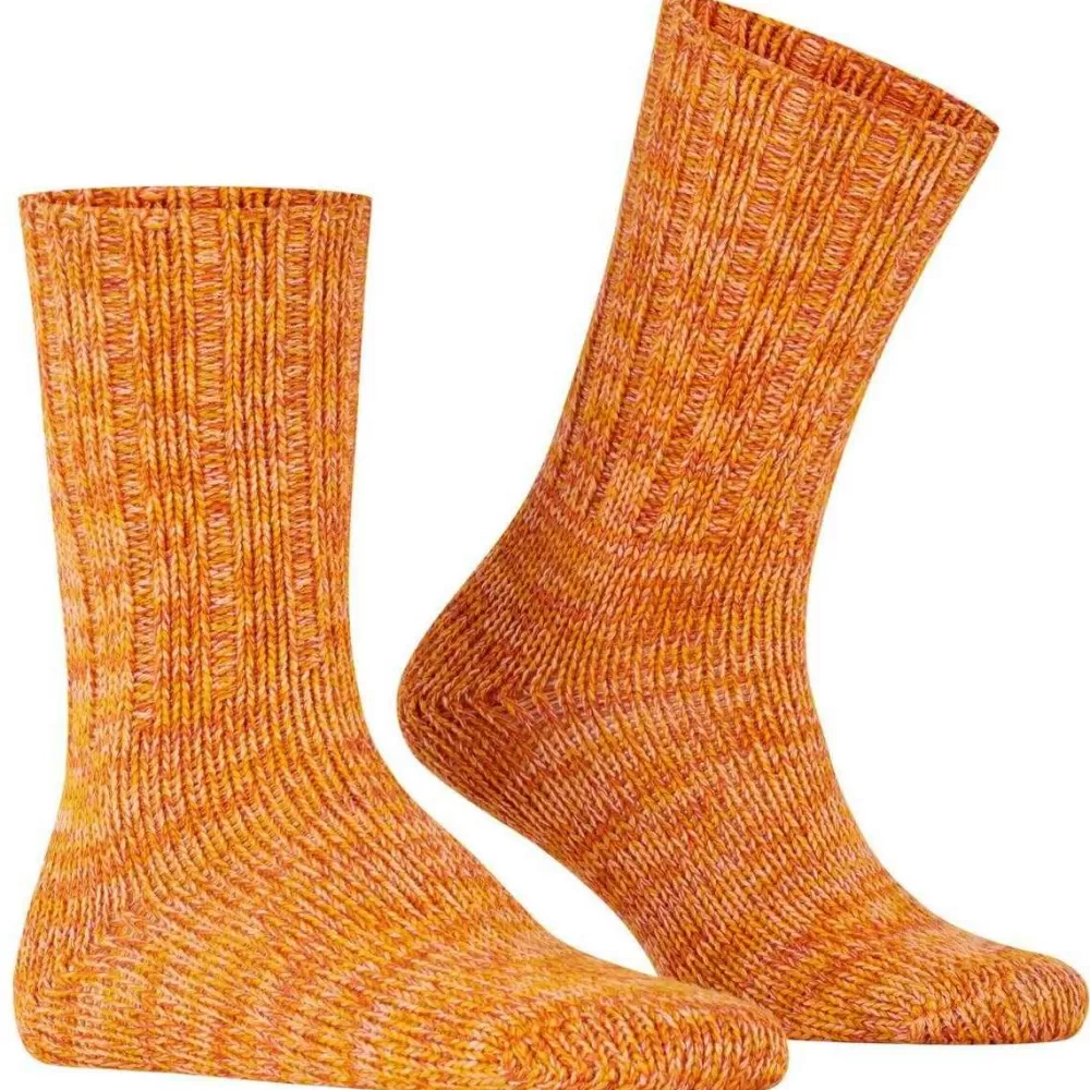 Falke Men's Socks^Orange Brooklyn Socks