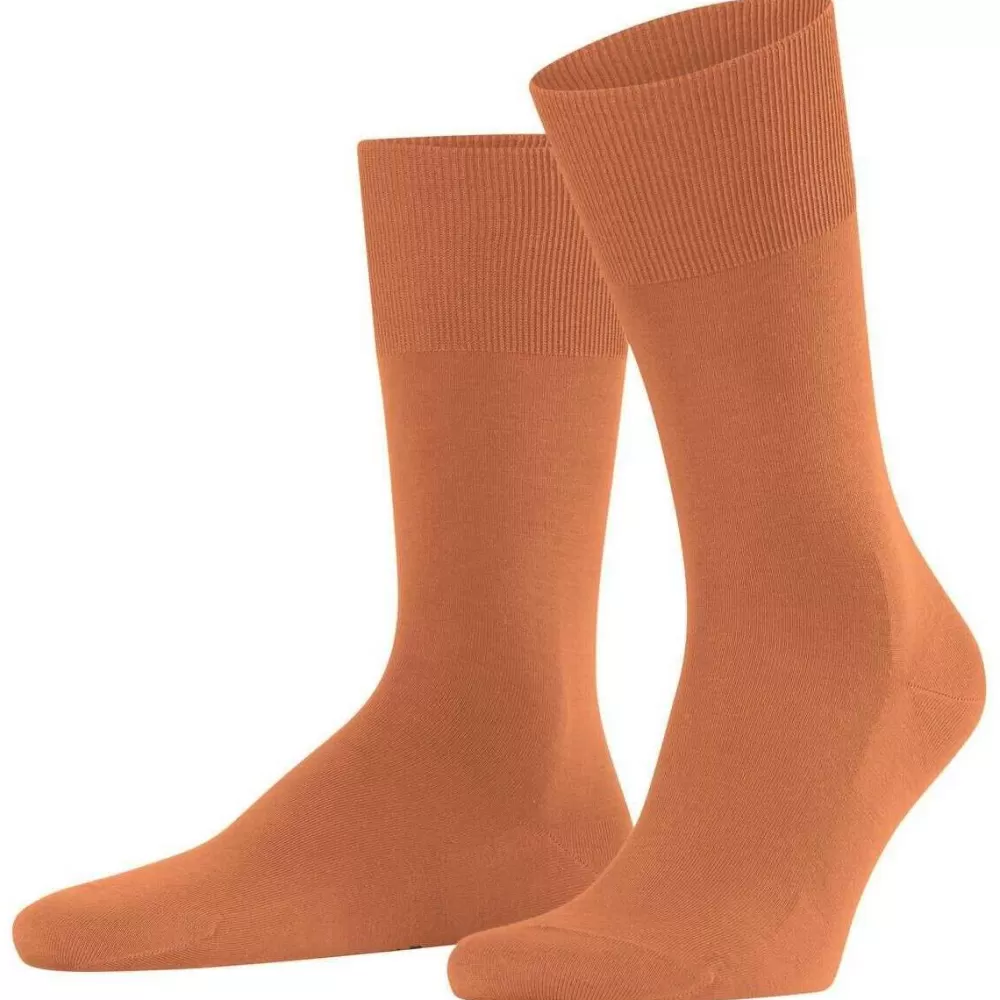 Falke Men's Socks^Orange Climawool Socks