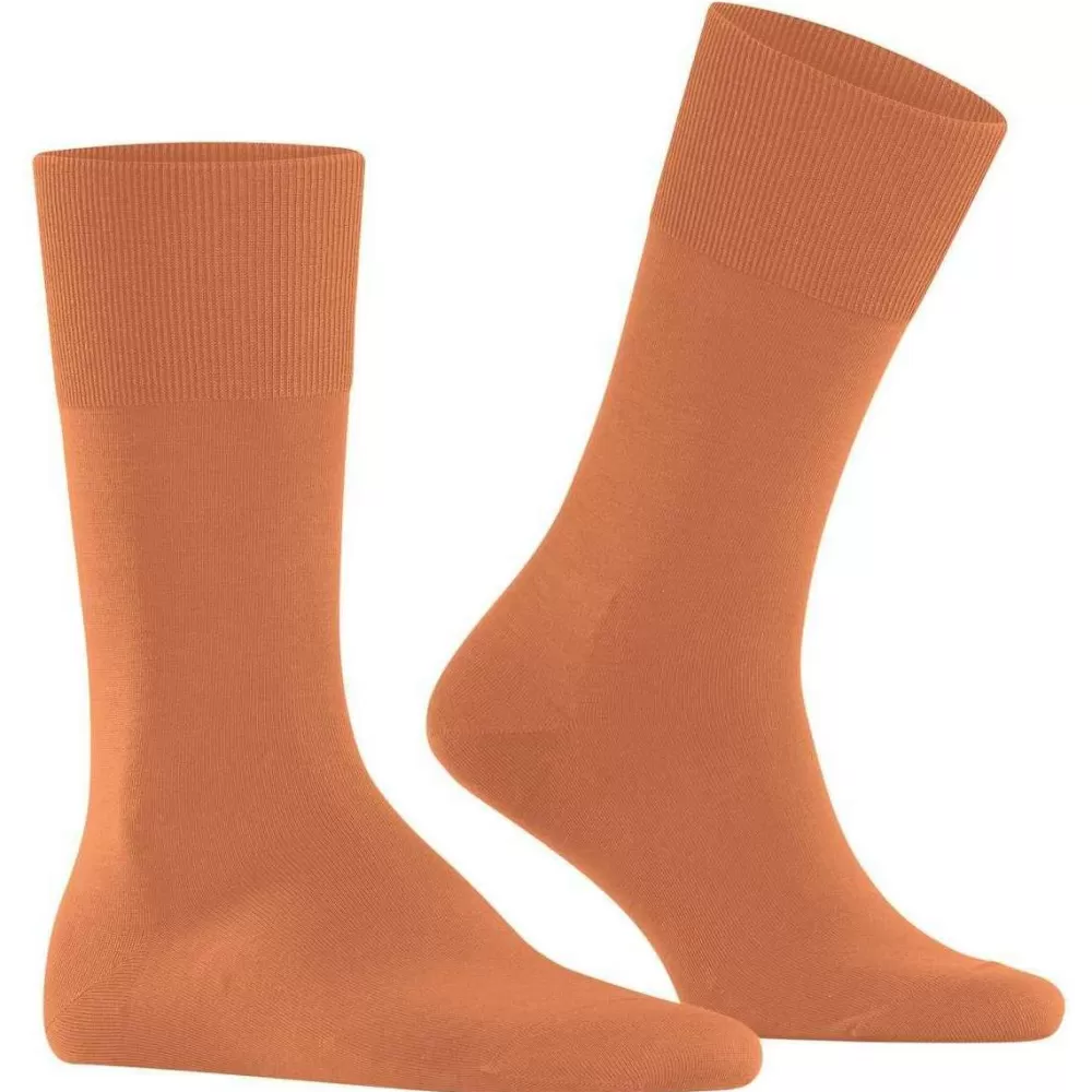 Falke Men's Socks^Orange Climawool Socks