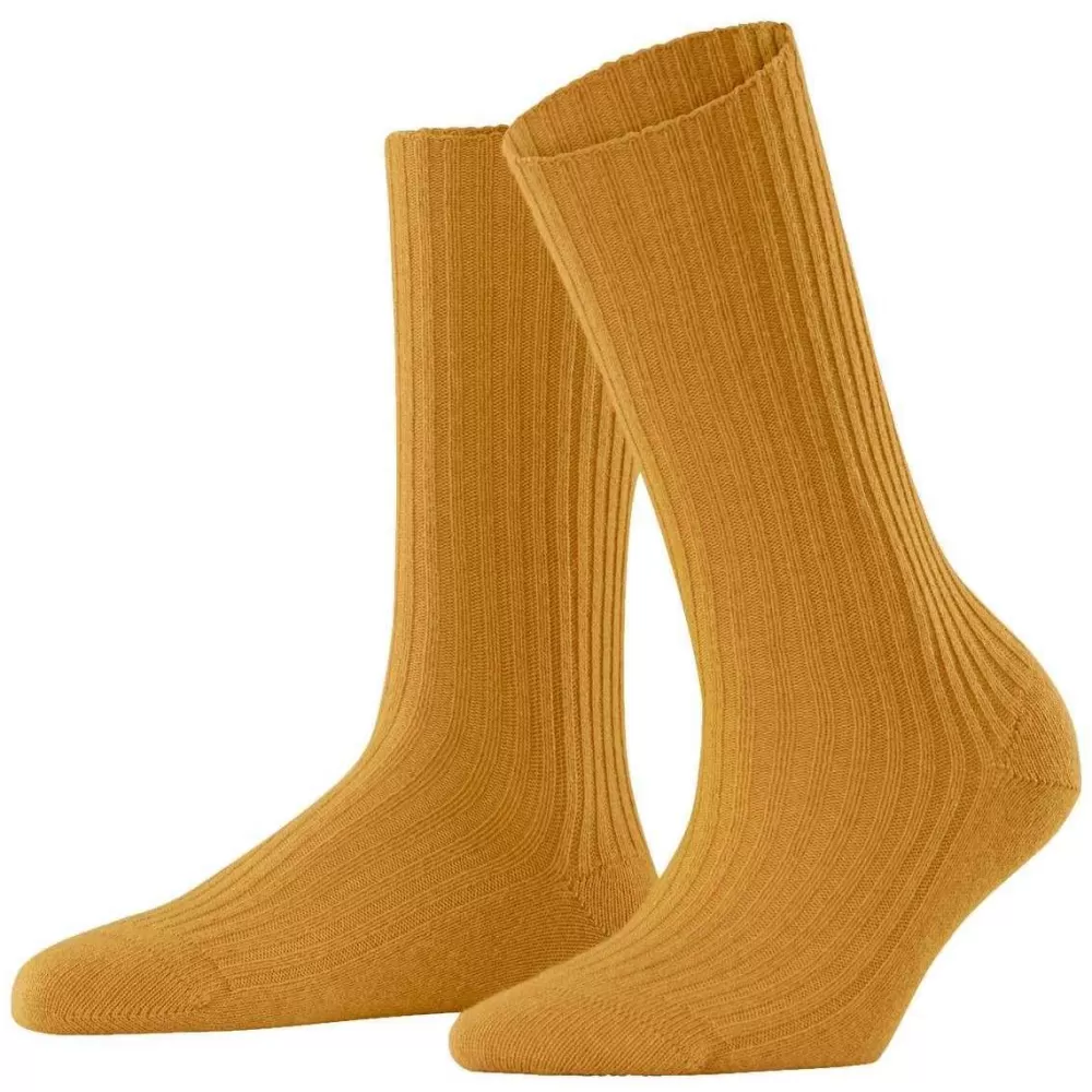 Falke Women's Socks^Orange Cosy Wool Boot Socks