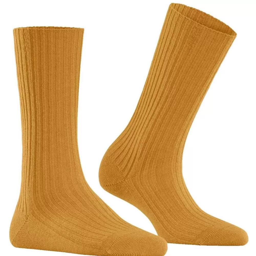 Falke Women's Socks^Orange Cosy Wool Boot Socks