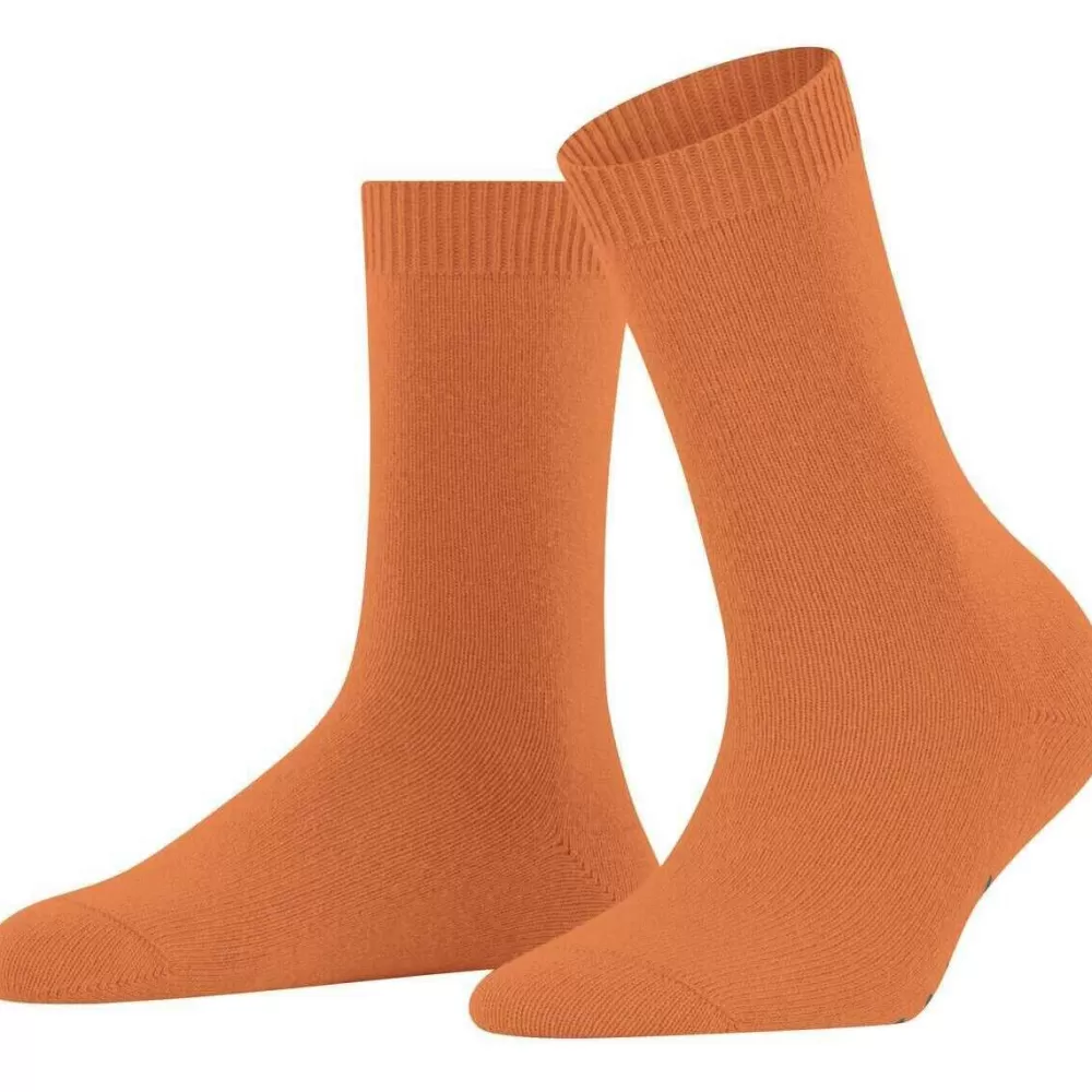 Falke Women's Socks^Orange Cosy Wool Socks
