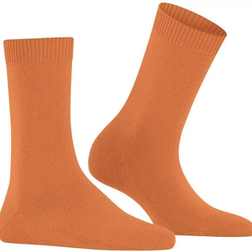Falke Women's Socks^Orange Cosy Wool Socks