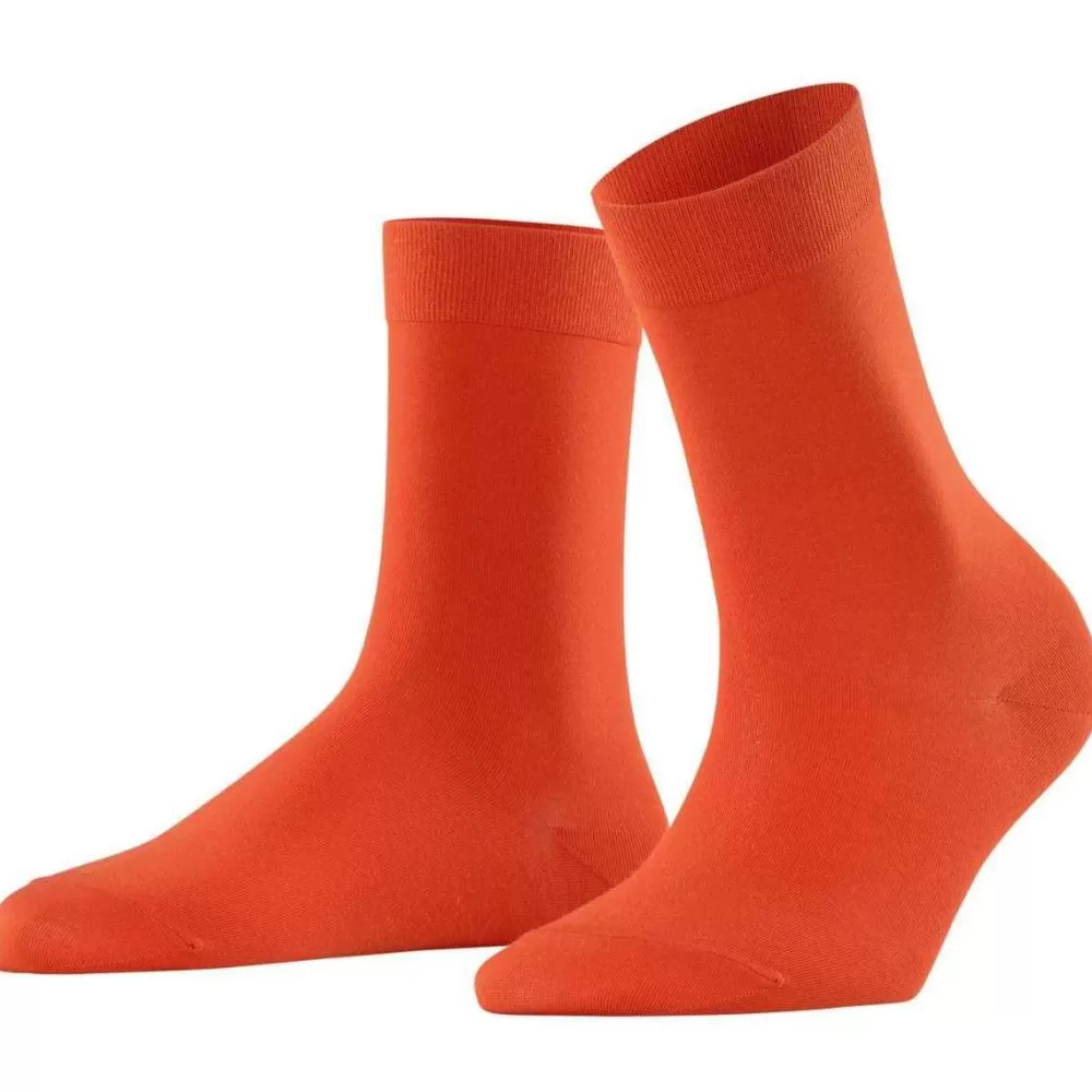 Falke Women's Socks^Orange Cotton Touch Socks