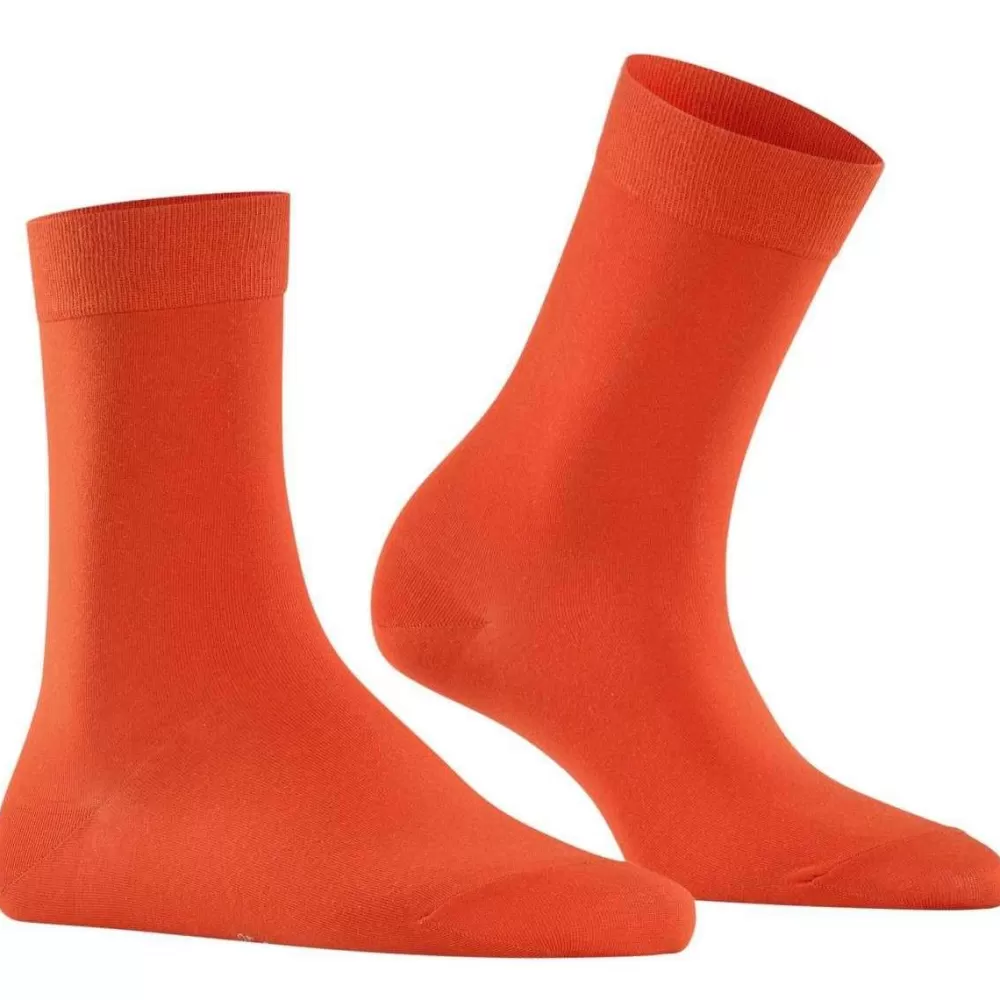 Falke Women's Socks^Orange Cotton Touch Socks