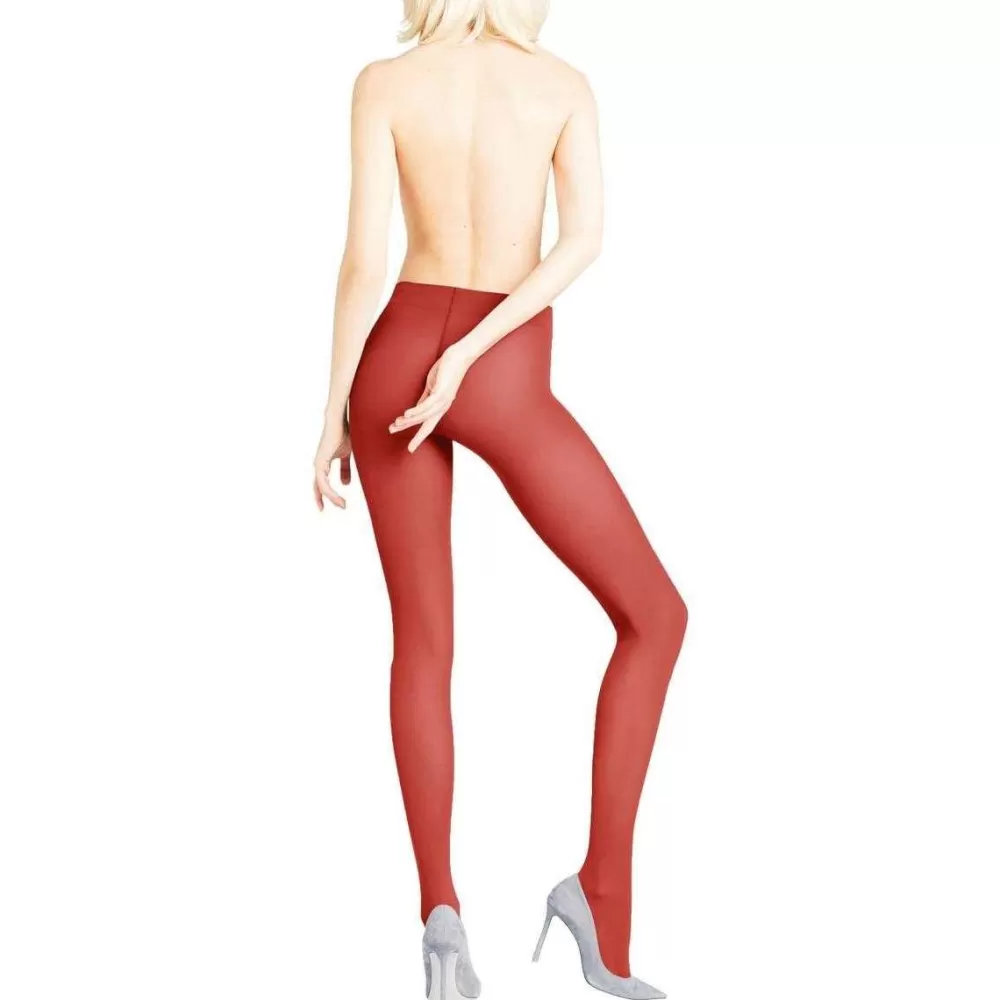 Falke Tights^Orange Matt Deluxe 30 Denier Tights