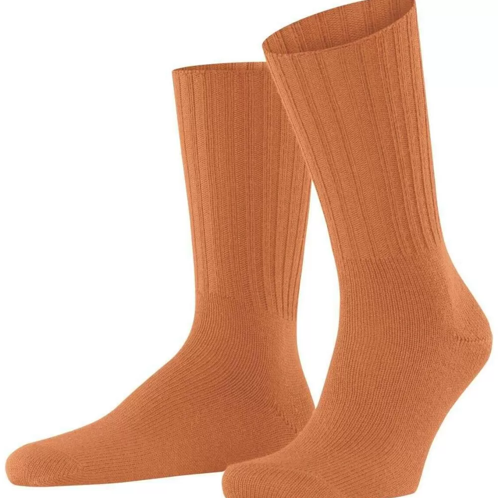 Falke Men's Socks^Orange Nelson Socks