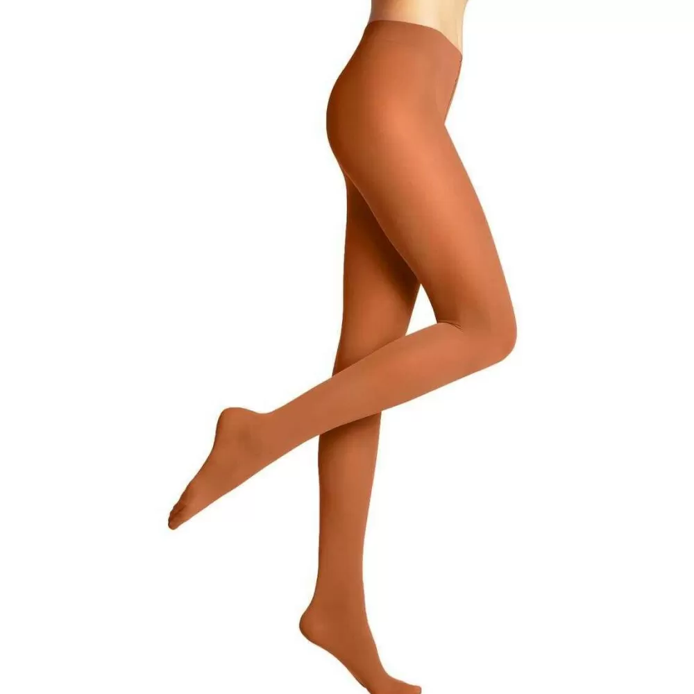Falke Tights^Orange Pure Matt 50 Denier Tights