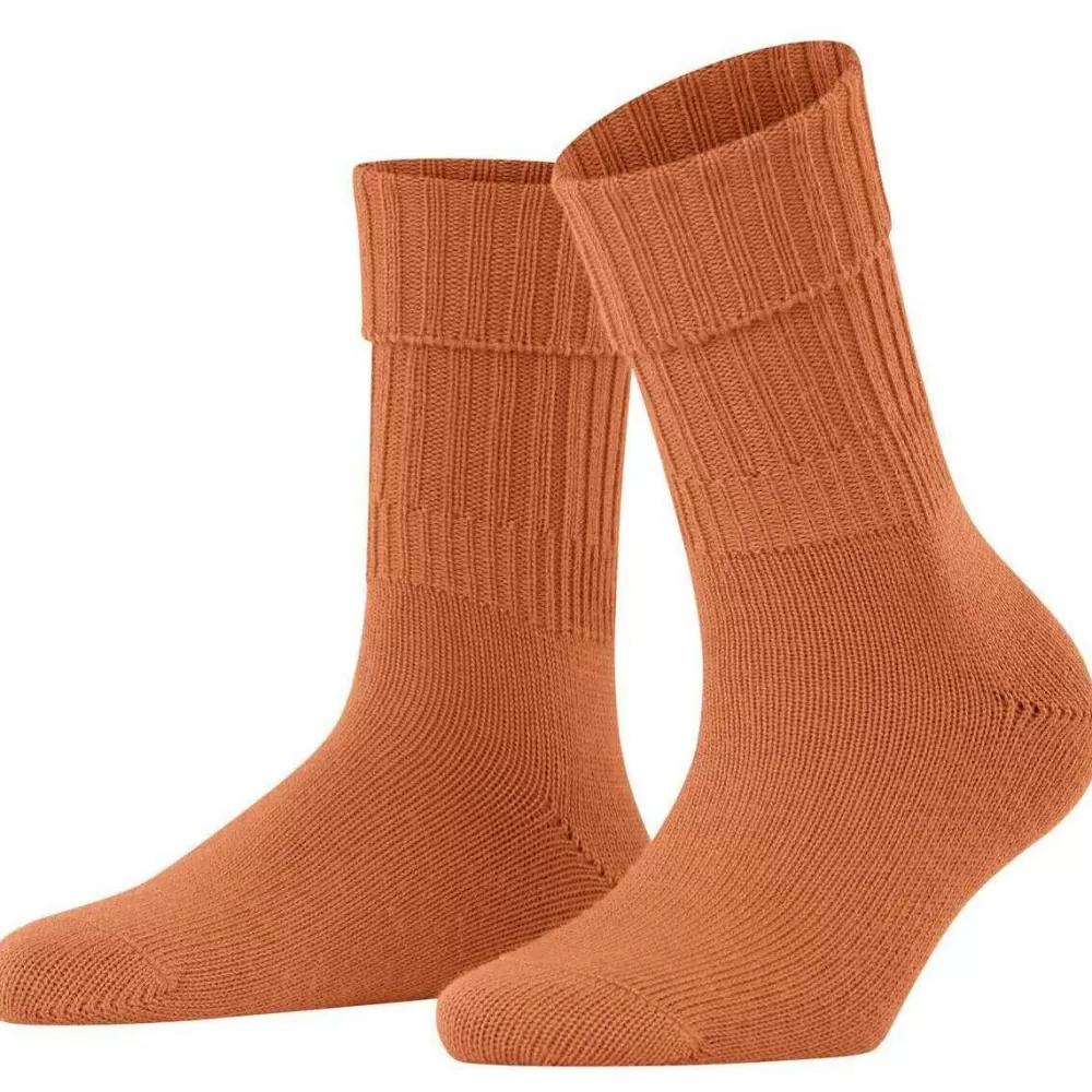 Falke Women's Socks^Orange Striggings Rib Socks