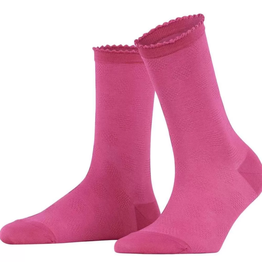 Falke Women's Socks^Pink Bold Dot Socks