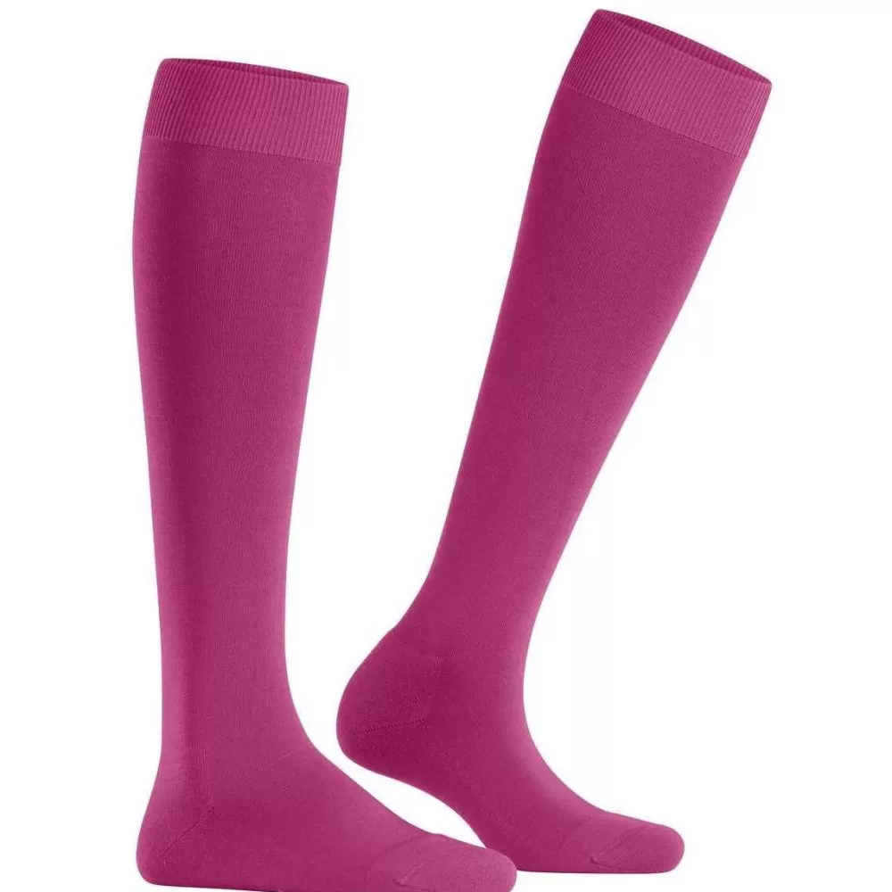 Falke Women's Socks^Pink Climawool Knee High Socks
