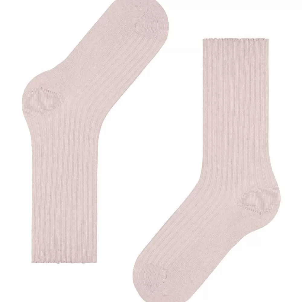 Falke Women's Socks^Pink Cosy Wool Boot Socks