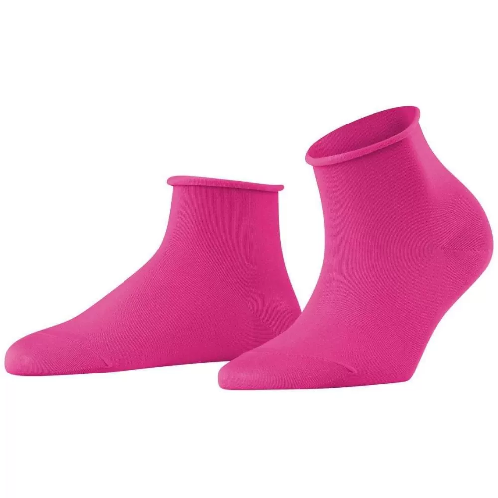 Falke Women's Socks^Pink Cotton Touch Short Socks