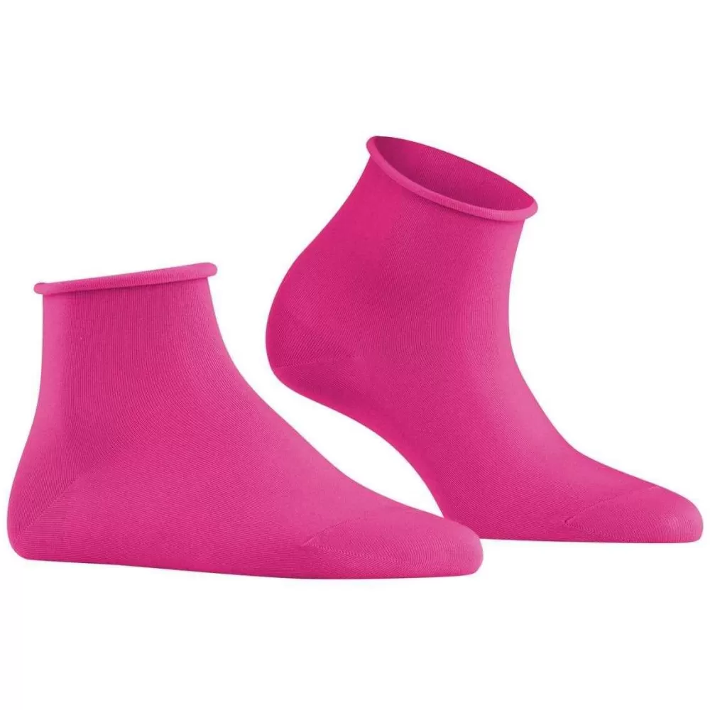 Falke Women's Socks^Pink Cotton Touch Short Socks